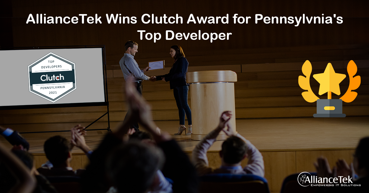 AllianceTek Wins Clutch Award for Pennsylvania’s Top Developer AllianceTek Wins Clutch Award for Pennsylvania’s Top Developer